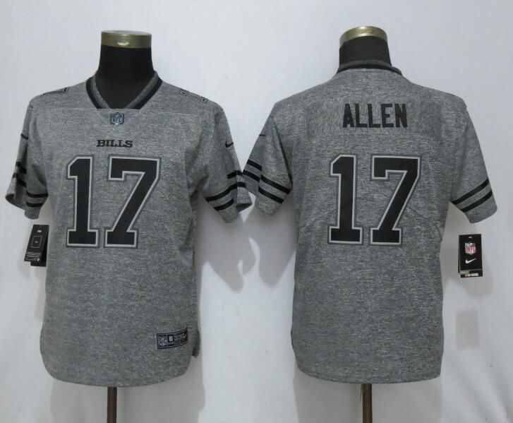 Women Buffalo Bills #17 Allen Gray 2019 Nike Vapor Untouchable Stitched Gridiron Gray Limited NFL Jerseys->cleveland browns->NFL Jersey